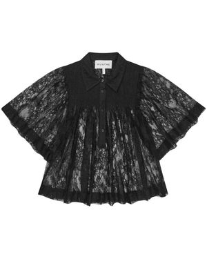 Munthe Ferne Top - Zwart