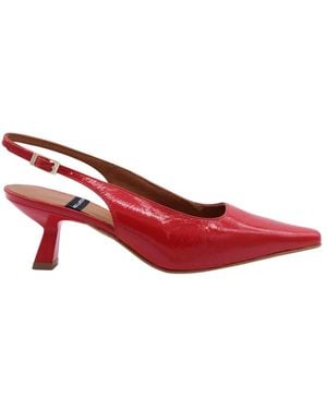 Ángel Alarcón Court Shoes - Red