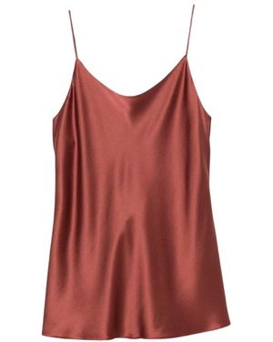 Max Mara Sleeveless Tops - Rouge