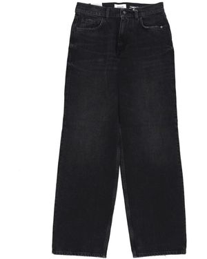 AMISH Straight Jeans - Negro