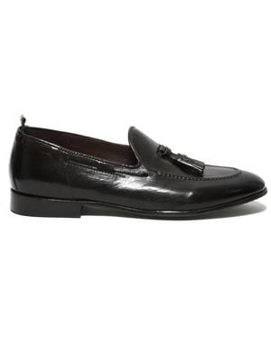 Green George Loafers - Black