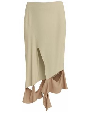 Silvian Heach Midi Skirts - Neutro