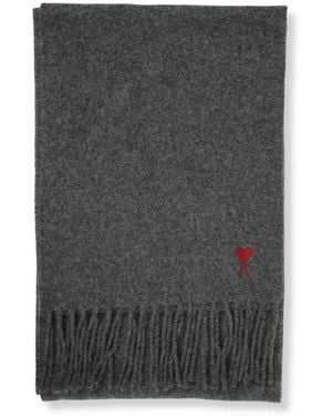 Ami Paris Winter Scarves - Gris