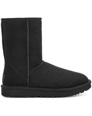 UGG Schoenen ,Zwart ,Polyester Classic Short Ii Boot