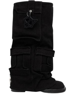 Naked Wolfe Natalia High Boot - Schwarz