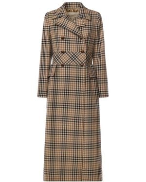 Valentino Garavani Double-Breasted Coats - Neutre