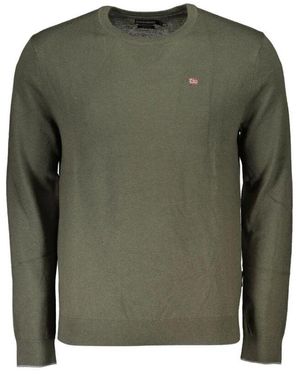 Napapijri Round-Neck Knitwear - Green