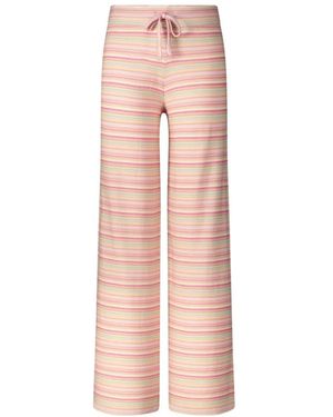 Hemisphere Wide-Leg Sweatpants - Roze