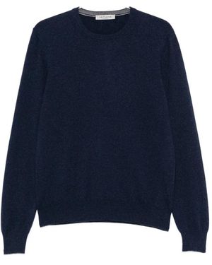 La Fileria Round-Neck Knitwear - Azul