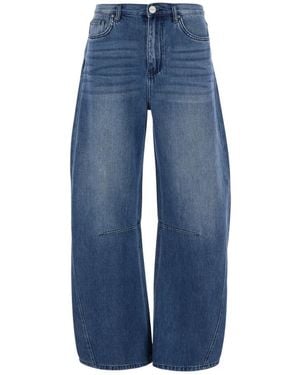 Pinko Loose-Fit Jeans - Azul