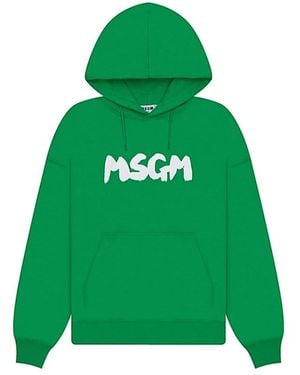 MSGM Hoodies - Green