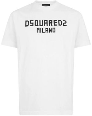 DSquared² T-Shirts - Blanco
