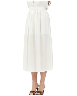 ARMANI EXCHANGE Midi Skirts - Bianco