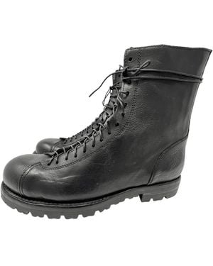 LEMARGO Lace-Up Boots - Black