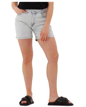 My Essential Wardrobe High Short Stella 107 Denim Shorts - Blau