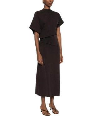 Soeur Knitted Dresses - Black