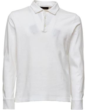 Zanone Tops ,Wit ,Colletto Polo