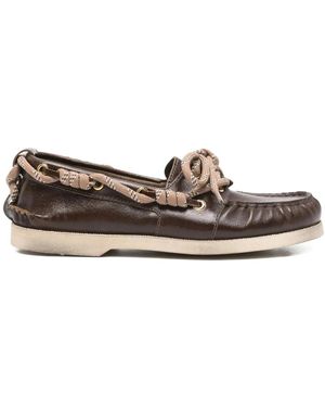 Golden Goose Boat Shoes - Grey