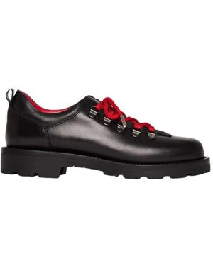 SCAROSSO Laced Shoes - Black