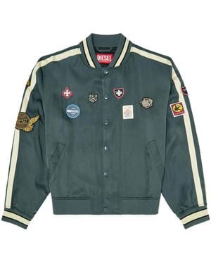 DIESEL Bomber Jackets - Green