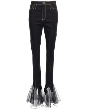 Nensi Dojaka Bootcut Jeans - Black