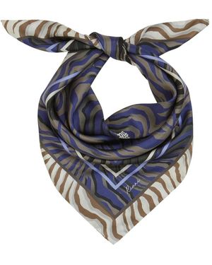 Riani Zijden Sjaal - Blauw