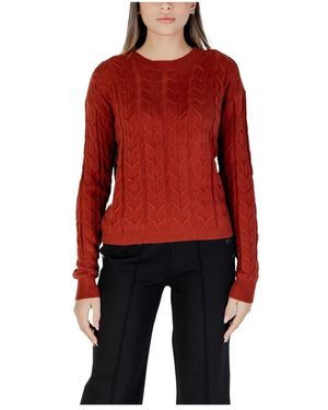 Vero Moda Round-Neck Knitwear - Rosso