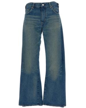 Junya Watanabe Wide Jeans - Blauw