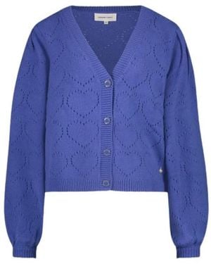 FABIENNE CHAPOT Cardigans - Blue