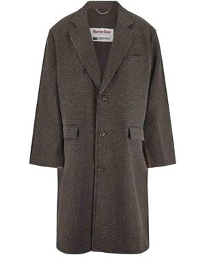 Martine Rose Single-Breasted Coats - Grey