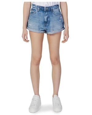 Pepe Jeans Denim Shorts - Blue