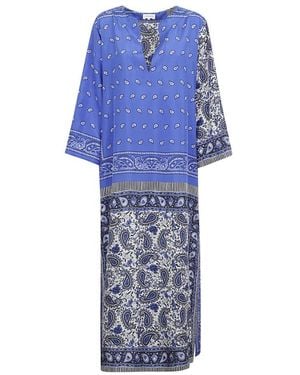 P.A.R.O.S.H. Maxi Dresses - Blue