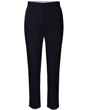 Munthe Hose Mit Breitem Bund - Blau