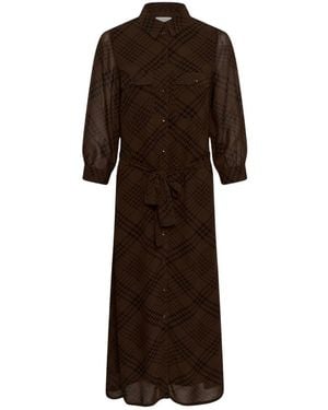 Part Two Shirt Dresses - Marron