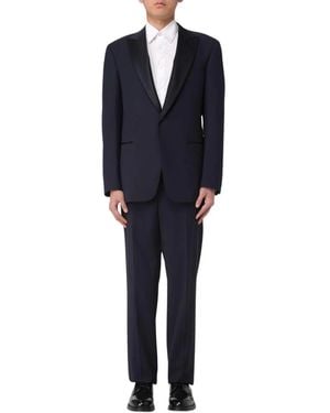 Giorgio Armani Single Breasted Suits - Blue