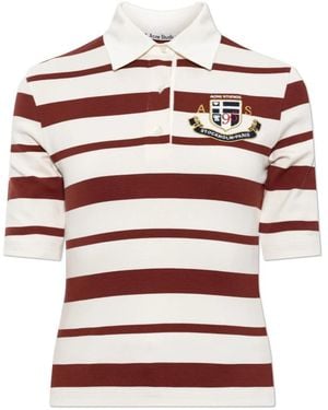 Acne Studios Polo Shirts - Rojo