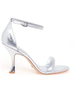 Guess High Heel Sandals - White