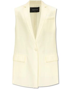 Fabiana Filippi Wollen Gilet - Naturel