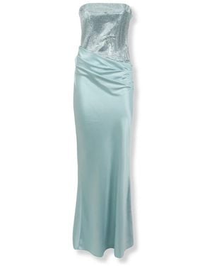 retroféte Alexandra Embellished Dress - Blau