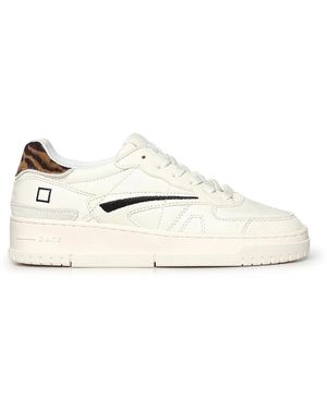 Date Schoenen ,Wit ,Katoen Torneo Sneaker