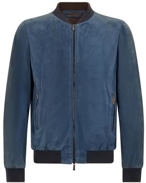 Moorer Bomber Jackets - Blue