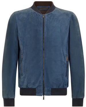 Moorer Bomber Jackets - Blue