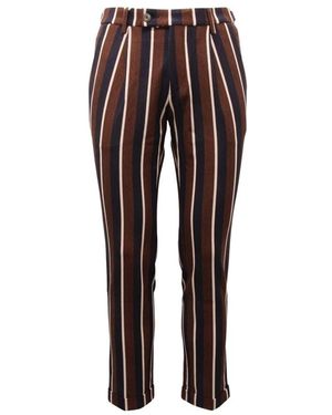 Michael Coal Slim-Fit Trousers - Multicolour