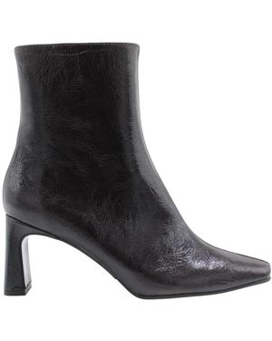 CTWLK Karno Stiefelette Mit Absatz - Schwarz