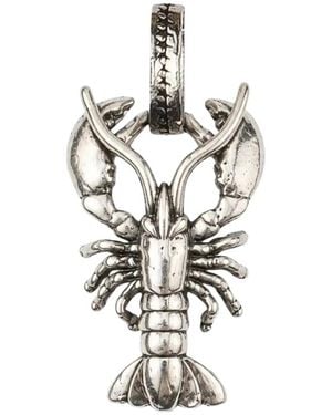 Twojeys Accessoires ,Grijs ,Kreeft Bedel - Metallic
