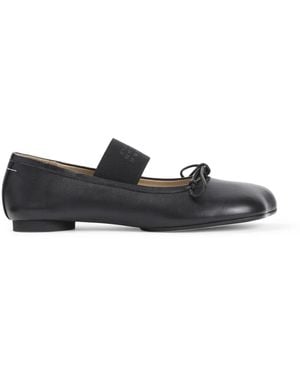 MM6 by Maison Martin Margiela Ballerinas - Noir