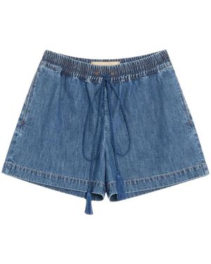 Valentino Denim Shorts - Blue