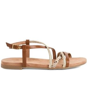 Tamaris Flat Sandals - Marrone