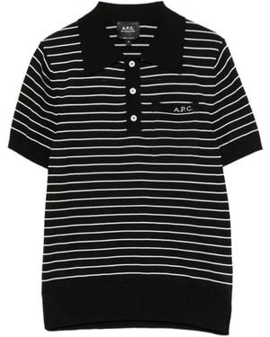 A.P.C. Polo Aline - Zwart