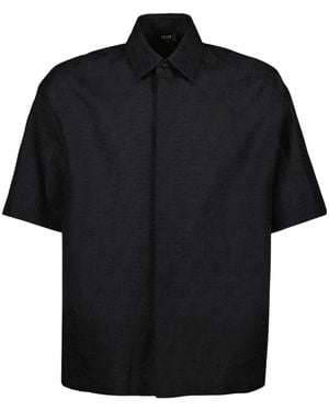 Fendi Linen Shirt - Black